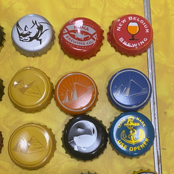 Colorful Bottle Caps Collection - Picture 6 of 16